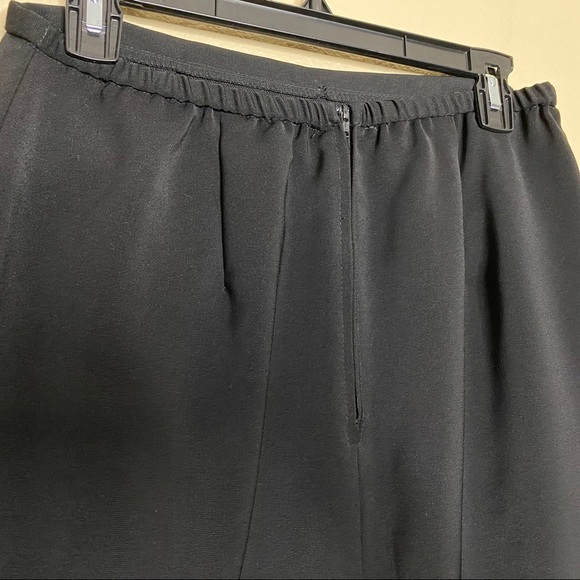 Jessica Howard 3 Piece Skirt Suit Black & Purple - Picture 10 of 11